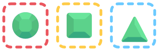 The answer to the shape puzzle